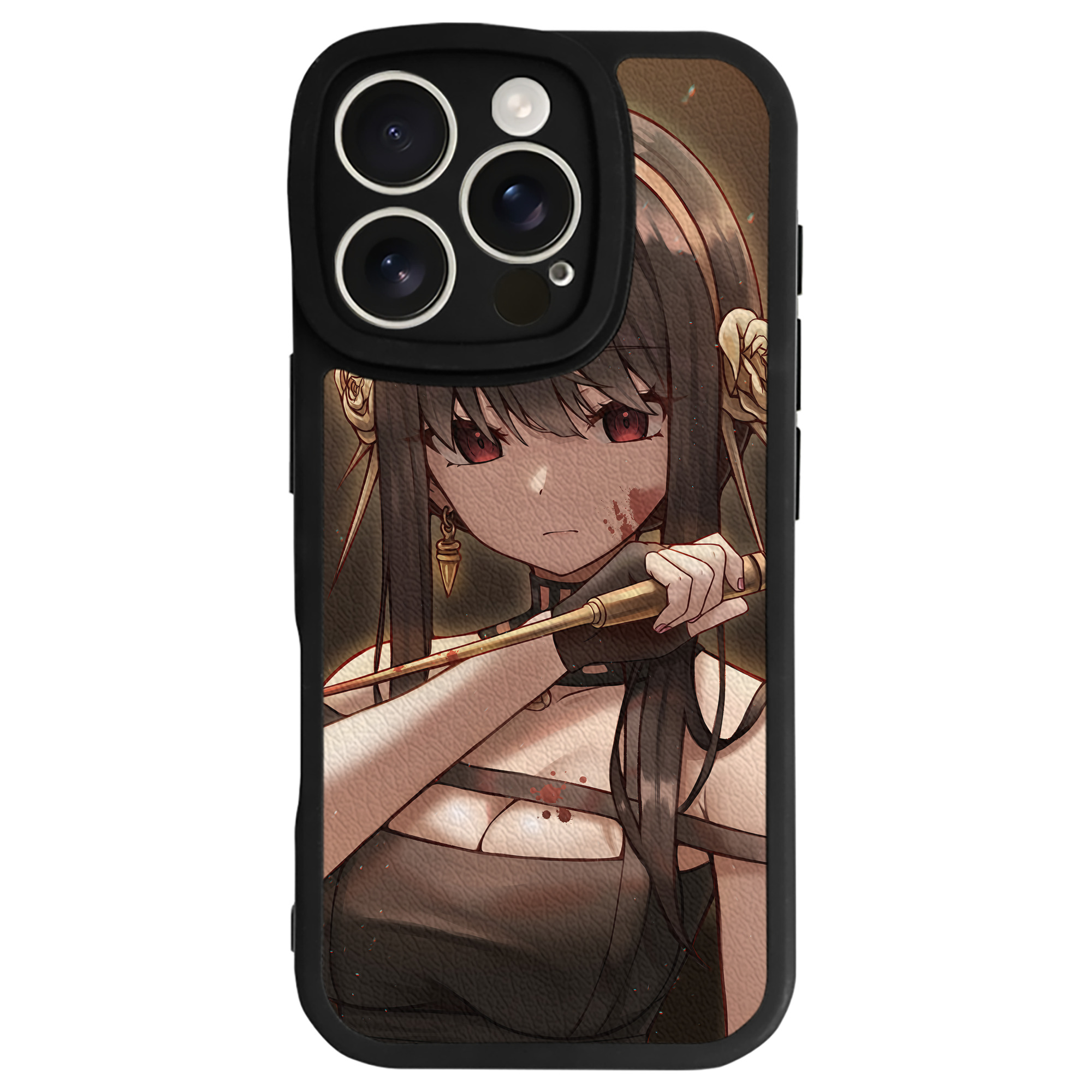 （画像用） SPY×FAMILY间谍家家酒 【iPhone 16シリーズ対応】シリコンスマホケース（レザー調） 材質：シリコン